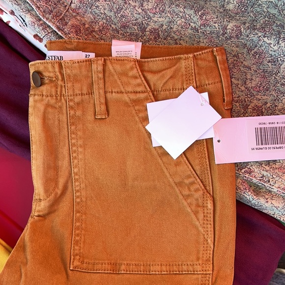 Mustard yellow cargo pants - Picture 4 of 7